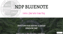 Desktop Screenshot of ndpbluenote.com